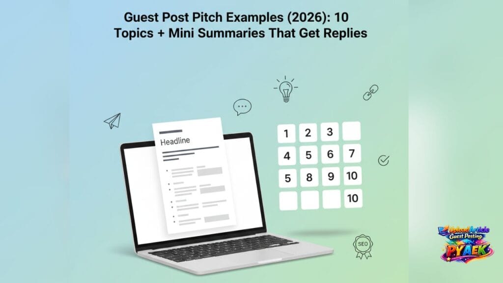 Guest Post Pitch Examples (2026)