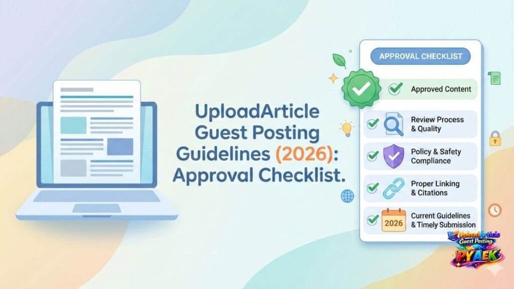 UploadArticle Guest Posting Guidelines (2026):