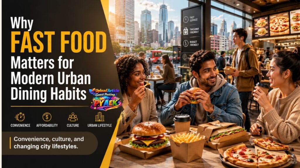 Why Fast Food Matters for Modern Urban Dining Habits
