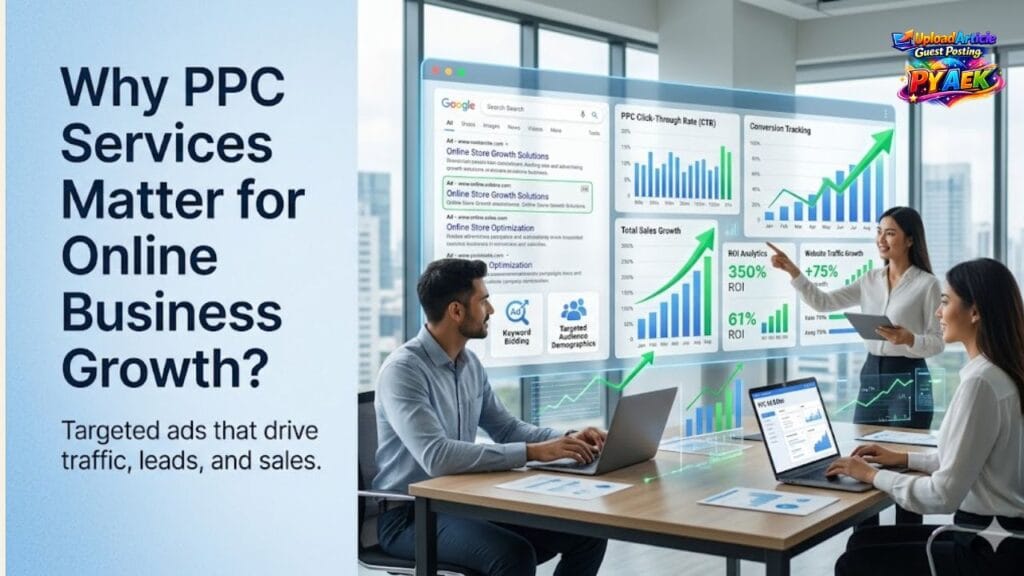 Why PPC Services Matter for Online Business Growth? 